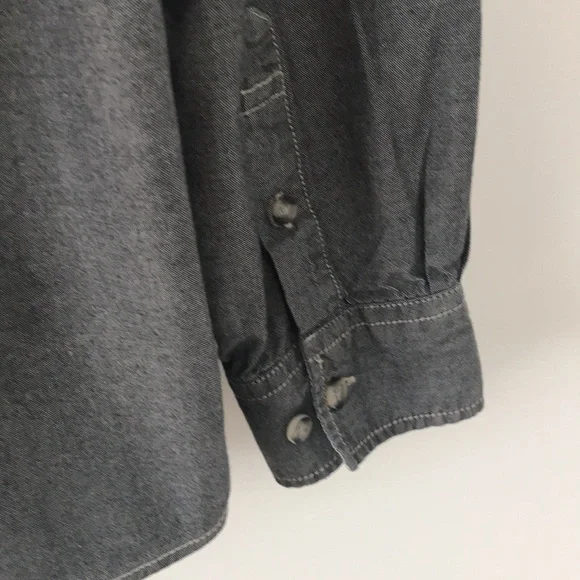 Weatherproof Grey cotton button down - Picture 10 of 10